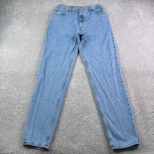 Vintage Levis Jeans Womens 10 Long Blue 550 Relaxed Tapered Cotton Denim Y2K